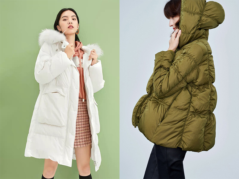時(shí)尚的羽絨服