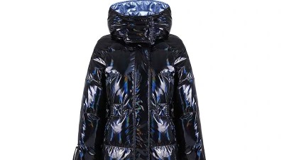 鏡面幻彩羽絨服面料空降來襲，今年冬天美翻天！